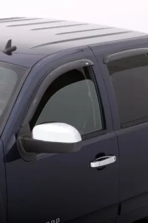 Limited Edition AVS 07-13 Chevy Silverado 1500 Ext. Cab Ventvisor Outside Mount Window Deflectors 4pc - Smoke