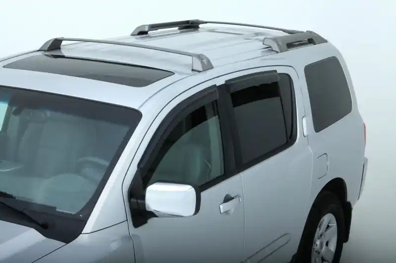 Time-Limited AVS 04-15 Nissan Armada Ventvisor Outside Mount Window Deflectors 4pc - Smoke