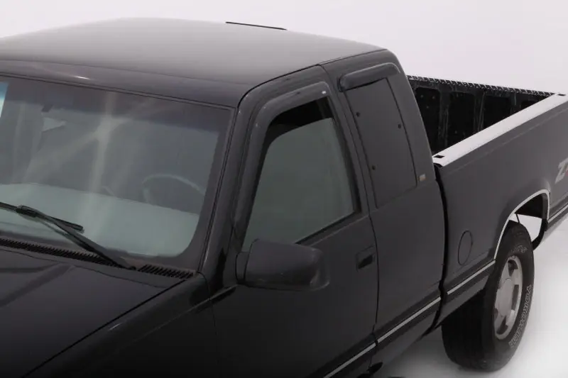 AVS 88-99 Chevy CK Ext. Cab Ventvisor Outside Mount Window Deflectors 4pc - Smoke Secure Checkout