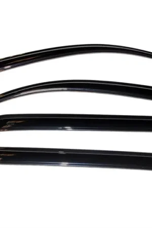 AVS 07-18 Toyota Tundra Crewmax Ventvisor Outside Mount Window Deflectors 4pc - Smoke Buy Direct