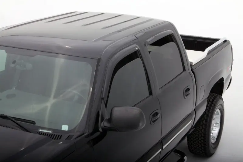 Limited Offer AVS 02-06 Cadillac Escalade EXT Ventvisor Outside Mount Window Deflectors 4pc - Smoke