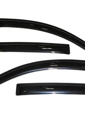 Worldwide Shipping AVS 03-08 Pontiac Vibe Ventvisor Outside Mount Window Deflectors 4pc - Smoke