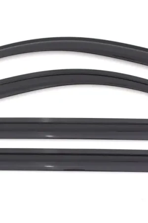 AVS 15-18 Chevy Silverado 2500 Crew Cab Ventvisor Outside Mount Window Deflectors 4pc - Smoke In Demand