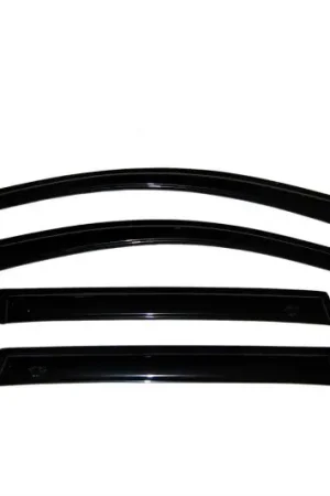 AVS 03-08 Toyota Corolla Ventvisor Outside Mount Window Deflectors 4pc - Smoke Crafted