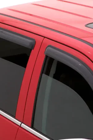 AVS 00-04 Nissan Frontier Crew Cab Ventvisor Outside Mount Window Deflectors 4pc - Smoke One Day Deal