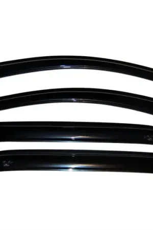 Modern AVS 07-16 GMC Acadia Ventvisor Outside Mount Window Deflectors 4pc - Smoke