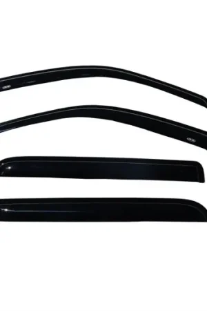 Genuine AVS 02-10 Ford Explorer (4 Door) Ventvisor Outside Mount Window Deflectors 4pc - Smoke