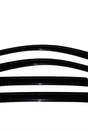 While Supplies Last AVS 04-09 Mazda 3 Ventvisor Outside Mount Window Deflectors 4pc - Smoke