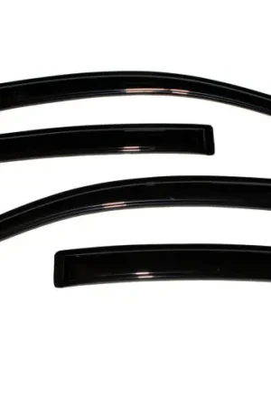 Top Rated AVS 96-07 Ford Taurus Ventvisor Outside Mount Window Deflectors 4pc - Smoke