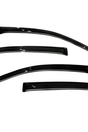 Premium AVS 98-02 Honda Accord Ventvisor Outside Mount Window Deflectors 4pc - Smoke