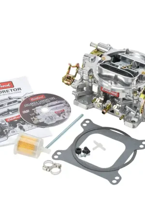 Edelbrock Carburetor Performer Series 4-Barrel 600 CFM Manual Choke Satin Finish Budget