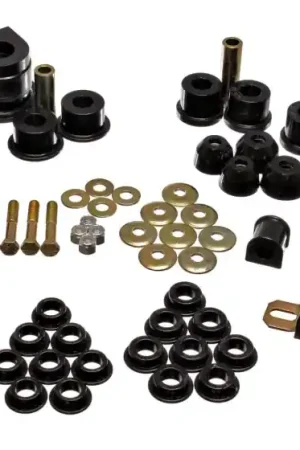 Energy Suspension 86-91 Mazda RX7 Black Hyper-Flex Master Bushing Set No Minimum Order