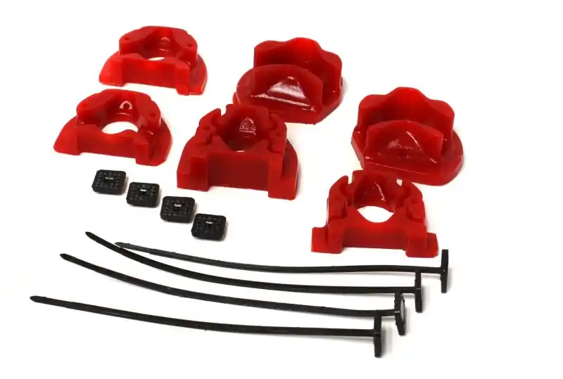 Energy Suspension 92-00 Honda Civic (Except 99-00 Si) / 93-97 Del Sol Red Motor Mount Inserts (Manua Next Day Delivery