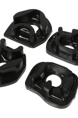 Energy Suspension 02-04 Acura RSX (includes Type S) / 02-04 Honda Civic Si Black Motor Mount Inserts Handmade