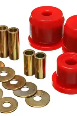 Same Day Shipping Energy Suspension 00-09 Honda S2000 Red Rear Differential Carrier Bushing Set