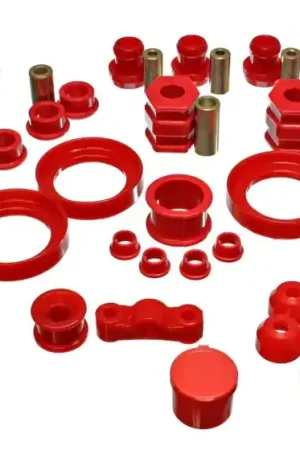 Energy Suspension 99-00 Honda Civic Si Red Hyper-Flex Master Bushing Set Secure Checkout