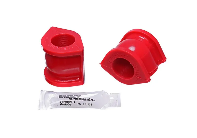 Warranty Included Energy Suspension 06-11 Honda Civic SI 27mm Front Sway Bar Bushing Set - Red