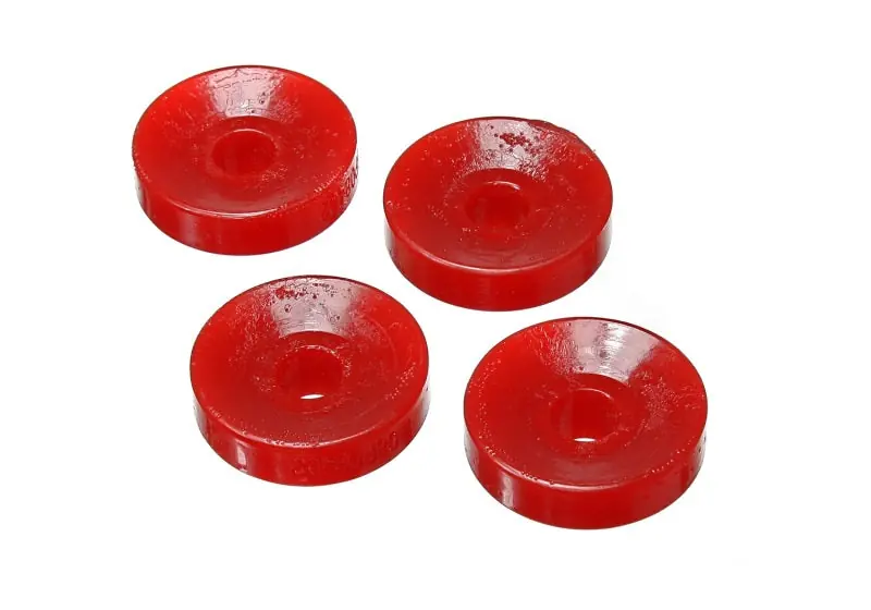 Discount Energy Suspension 06-11 Honda Civic Red Rear Upper Shock Bushing Set