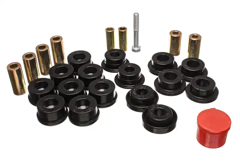 Original Energy Suspension Control Arm Bushings - Front - Black
