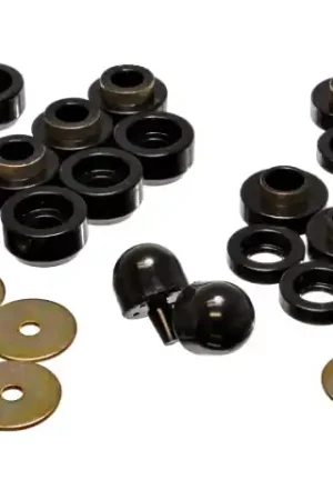 Clearance Energy Suspension 97-06 Jeep Wrangler YJ & TJ Black Body(cab) Mount Set