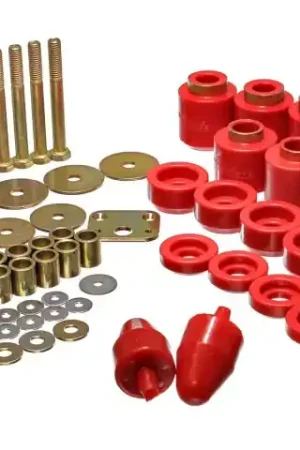 Bulk Order Energy Suspension 1in Body Lift Kit - Red