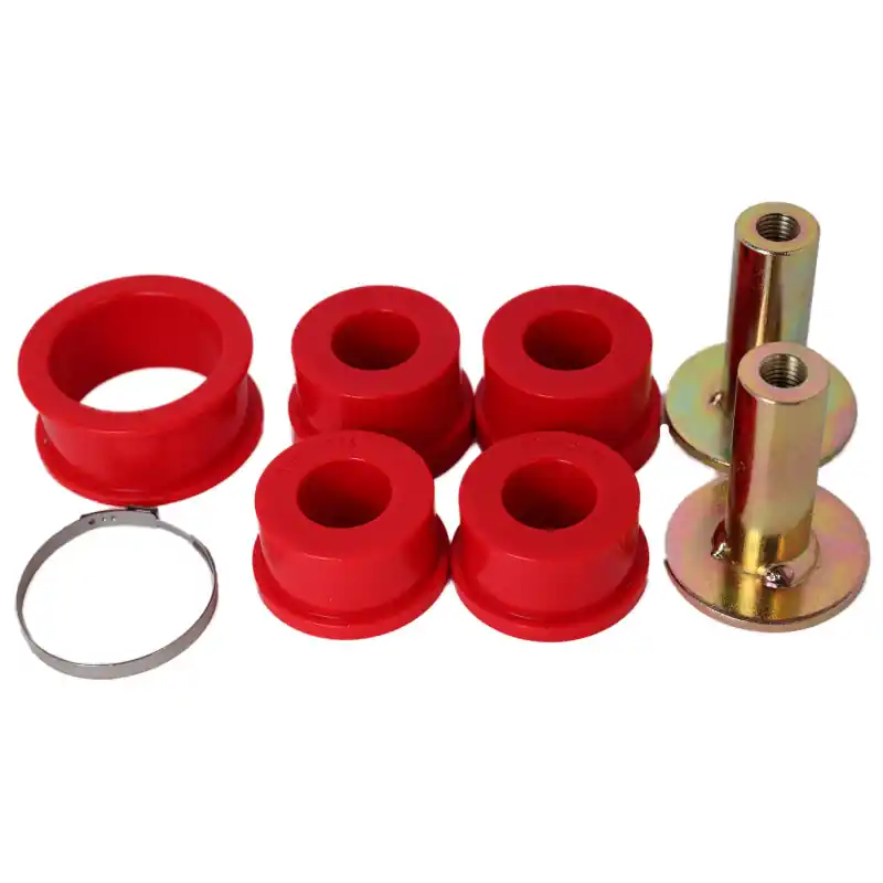 Last Chance Energy Suspension 07-13 Chevrolet Silverado 1500 Front Rack and Pinion Bushing Set - Red