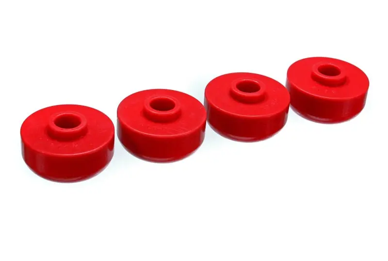Brand New Energy Suspension 63-82 Chevrolet Corvette Red Rear Leaf Spring Bushing Set
