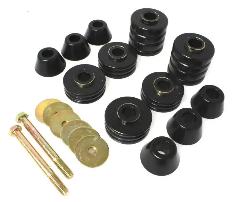 Energy Suspension 73-80 GM C2500/C3500/K1500/K20/K30 Body(cab) Mount Set Same Day Shipping