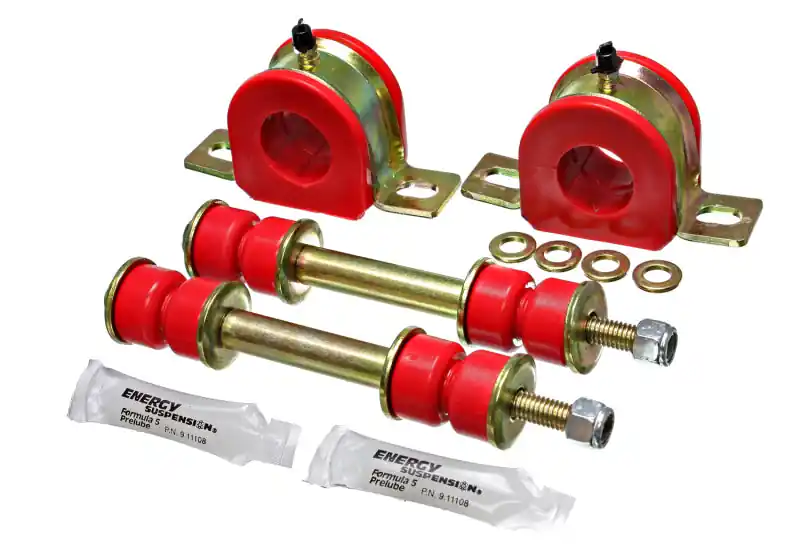 Energy Suspension 85-89 Ford Astro Van 2WD 1-1/4in Front Sway Bar Bushing Set - Red Modern