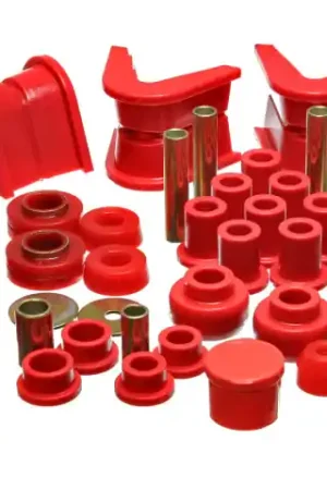 Energy Suspension 73-79 Ford F-150 Pickup 4WD Red Hyper-flex Master Bushing Set Limited Edition