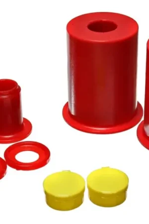 Energy Suspension 05-13 Ford Mustang Red Front Lower Control Arm Bushings (Must reuse outer metal sh Limited Edition