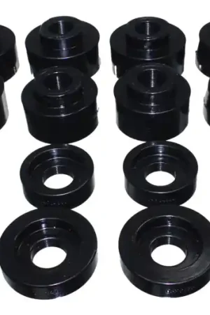 Energy Suspension 08-16 Ford F-250/F-350/F-450/F-550 Super Duty Crew Cab Black Body Mount Set Special Discount