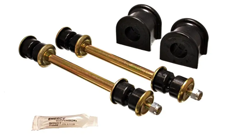 Free Shipping Energy Suspension 08-11 Ford Ranger RWD 27mm Black Front Sway Bar Bushing Set