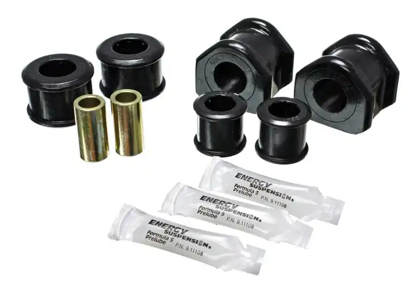 Energy Suspension 11-13 Ford Mustang Black 24mm Rear Sway Bar Bushings Trusted Brand
