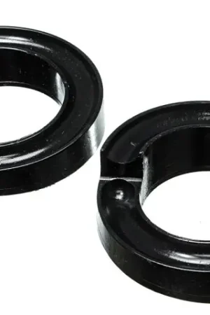 Energy Suspension 2005-07 Ford F-250/F-350 SD 2/4WD Front Coil Spring Isolator Set - Black Limited Offer