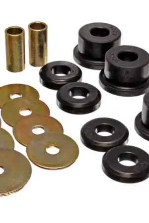 Shop Now Energy Suspension 90-94 Mitsubishi Eclipse FWD Black Sub-Frame Bushing Set