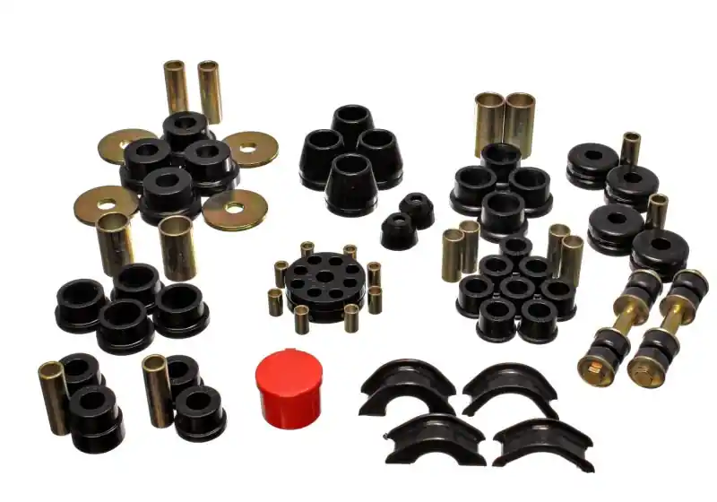 Energy Suspension 70-70 Nissan 240Z Black Hyper-Flex Master Bushing Set Direct From Factory