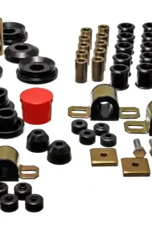 Energy Suspension 95-98 Nissan 240SX (S14) Black Hyper-Flex Master Bushing Set Authentic
