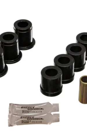 Energy Suspension 87-95 Nissan Pathfinder 2WD/4WD Black Front Control Arm Bushing Set Super Sale