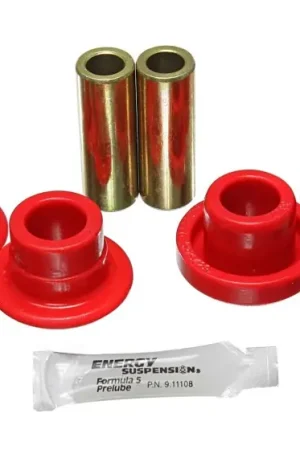 Super Sale Energy Suspension 95-98 Nissan 240SX (S14) / 90-96 300ZX Red Front Control Arm Bushing Set (Must reu