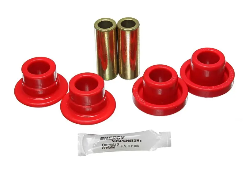 Super Sale Energy Suspension 95-98 Nissan 240SX (S14) / 90-96 300ZX Red Front Control Arm Bushing Set (Must reu