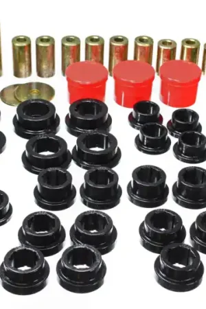 Energy Suspension 02-09 350Z / 03-07 Infiniti G35 Coupe Black Rear Control Arm Bushing Set Free Shipping