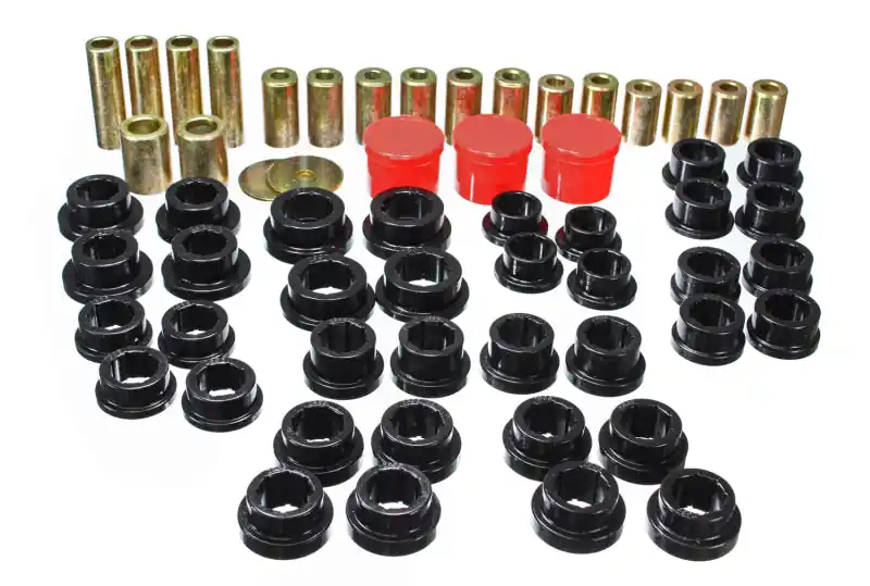 Energy Suspension 02-09 350Z / 03-07 Infiniti G35 Coupe Black Rear Control Arm Bushing Set Free Shipping