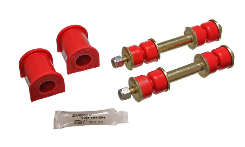 Energy Suspension 86-97 Nissan 720 & Hardbody PickUp 4WD Red 20mm Front Sway Bar Frame Bushings Editor’s Pick