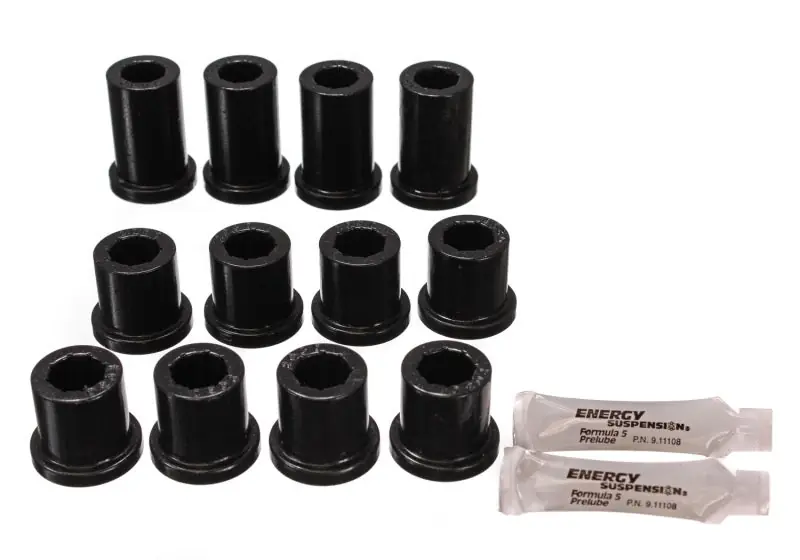 Energy Suspension 84-85 Toyota 4Runner 2 & 4WD Black Front Leaf Spring Bushing Set Buy Online