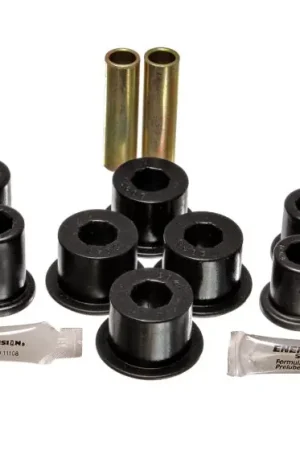 Energy Suspension 89-94 Toyota Pick Up 2WD (Exc T-100/Tundra) Black Rear Leaf Spring Bushing Set Free Shipping