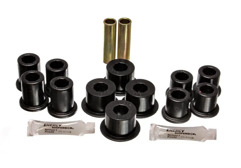 Energy Suspension 89-94 Toyota Pick Up 2WD (Exc T-100/Tundra) Black Rear Leaf Spring Bushing Set Free Shipping