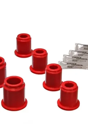 Trusted Brand Energy Suspension 6/95-04 Toyota Pick Up 4W (Exc T-100/Tundra) Red Front Control Arm Bushing Set
