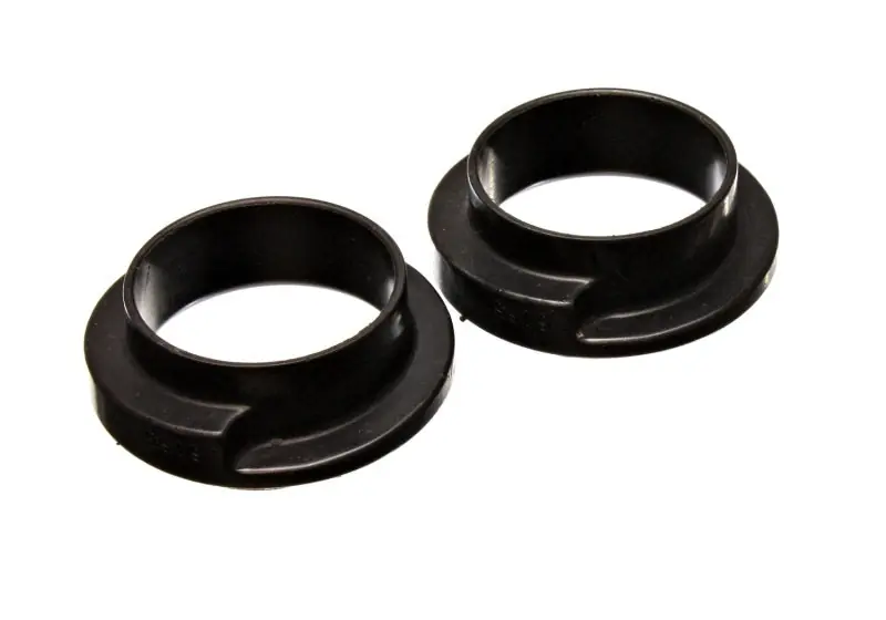 Energy Suspension Universal 2-3/16in ID 3in OD 1in H Black Coil Spring Isolators (2 per set) Exclusive Offer