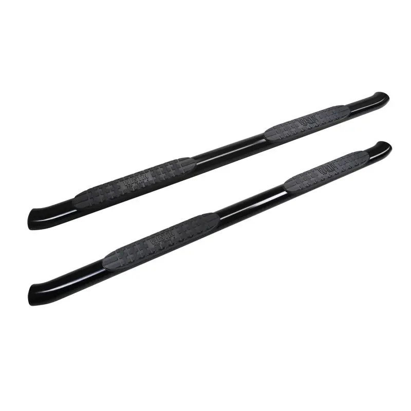 Westin 2019-2026 Chevy Silverado/Sierra 1500 Crew Cab Non LD PRO TRAXX 4 Oval Nerf Step Bars - Black Original